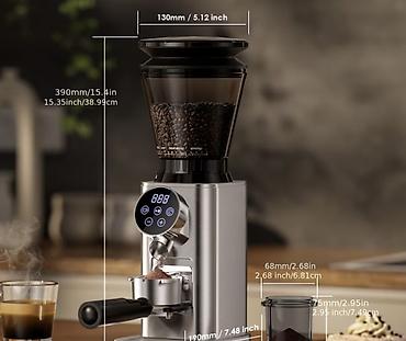 Оборудование для ресторанов, кафе: Elektron qəhvə dəyirmanı – coffeeshop, restoran, kafelər üçün peşəkar — 1