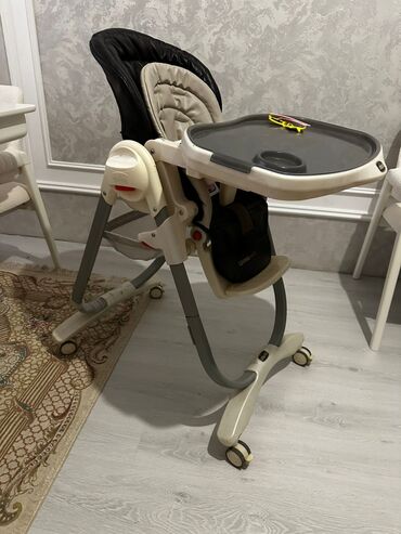 uşaq oturacaqları: Mil.Chicco yemek masası, 150man az istifade olunub yeni kimidir