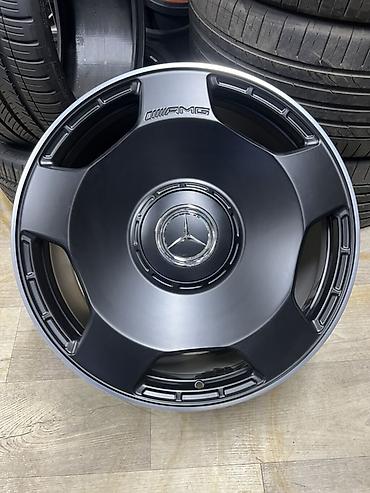 полир: Литые Диски R 22 AMG, Комплект, отверстий - 5, Новый — 4