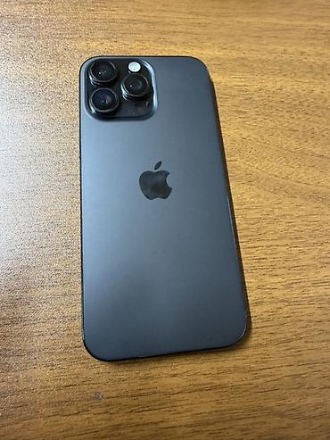 IPhone 16 Pro Max, Black Titanium lalafo.az -da IPhone 16 Pro Max, Black Titanium