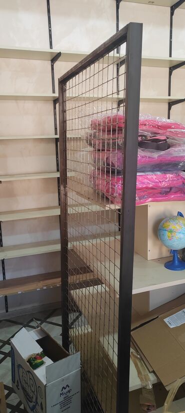 Hazır biznes: Mağaza avadanlıqları dəsti - Şaquli metal tor panellər: 2 ədəd — 1
