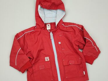 kombinezon czerwony krótki: Куртка, C&A, 12-18 міс., стан - Хороший