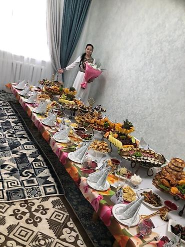 выездное обслуживание кейтеринг: Повар на выезд Бишкек"куда тосуу, шерине, Кыз узатуу, юбилей, уй — 3
