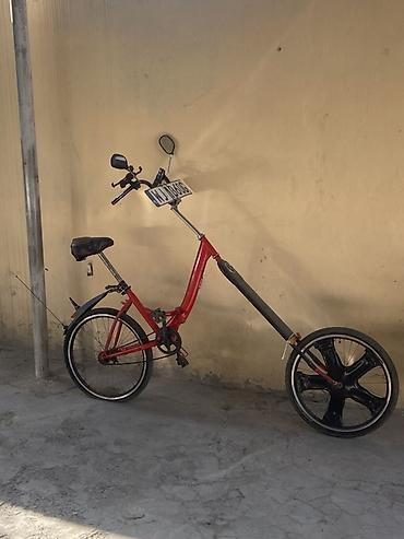 Üç təkərli, uzun çəngəlli xüsusi yığma velosiped - Korpus: möhkəm