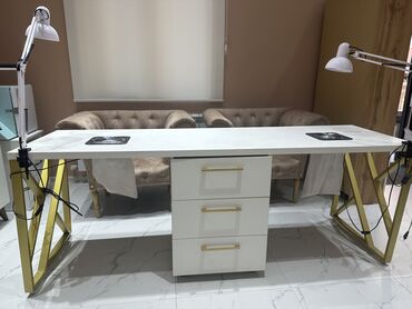 столы для салона: Маникюрный стол для двух мастеров!Встроенные пылесосы Cosmos!