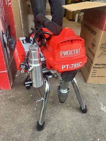 Инструменты: Краскораспылитель безвоздушный Riostat PT‑795C Описание: - — 1