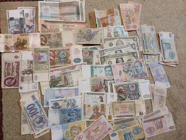Əskinaslar: Sovet pulları və bir neçə ölkənin milli əskinaslar satılır xaiş edirəm — 7