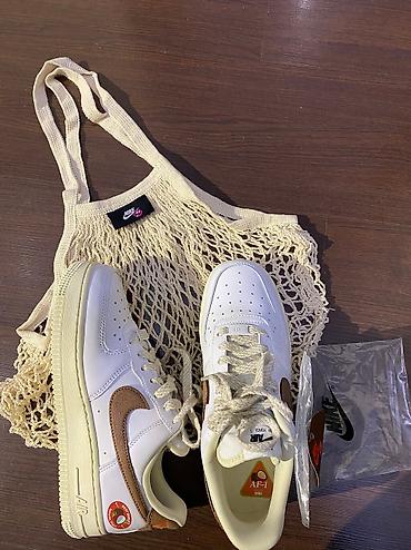 36: Кроссовки, 36.5, Nike, Новый, цвет - Бежевый, Самовывоз — 2
