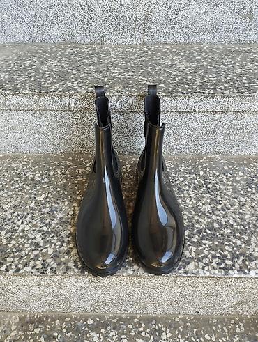 claudia donateli sandale: NOVE Esmara gumene Italy cizme br.39 – Chelsea stil - Materijal — 2