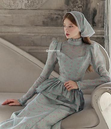 платье оригинал: Вечернее платье, Длинная модель, С рукавами, Стандарт — 2