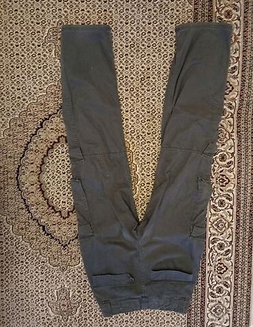 Şalvarlar: Şalvar, Bershka, 2XS, rəng - Yaşıl — 2