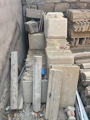 Beton və beton məmulatları: Məhsul: Dekorativ beton elementlər və bordür/üzlük detallarının dəsti — 1