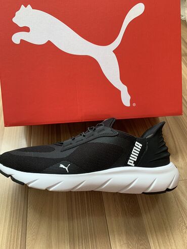 Кроссовки и спортивная обувь: Мужские кроссовки, 41, Puma, Новый, цвет - Черный, Самовывоз, Платная доставка