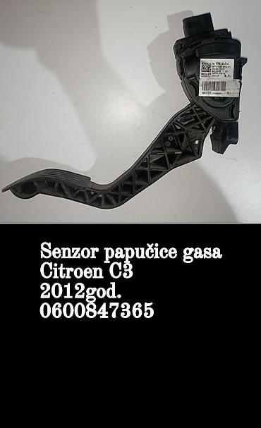 ventilator na upaljac: Senzor papučice gasa (elektronska papučica gasa) za Citroën C3 — 1