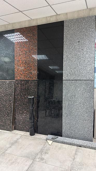 Фасадные гранитные плитки: Новый, Размер: 600 × 1200 мм, Серый, Установка, Гарантия, Бесплатный выезд — 25