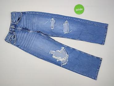 hm mom jeans: Spodnie jeansowe, H&M, 12 lat, 152, stan - Bardzo dobry — 2