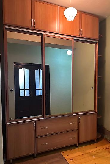ayna qapi: Geniş güzgülü kupe şkaf - Material: ağac teksturalı laminat (isti — 1