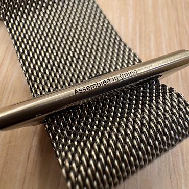 Apple Watch: Продаю оригинальный ремешок для Apple Watch - Milanese loop Silver — 8