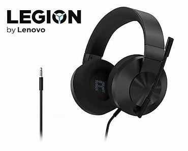 Audio: İşlənmiş Simli Qulaqcıqlar, Lenovo, rəng - Qara — 1