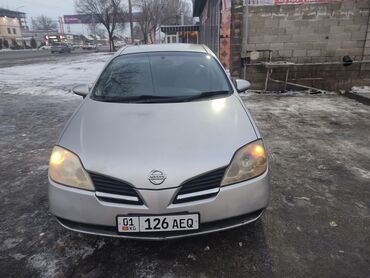 машина за 100000 сом: Nissan Primera: 2003 г., 1.8 л, Автомат, Газ, Седан