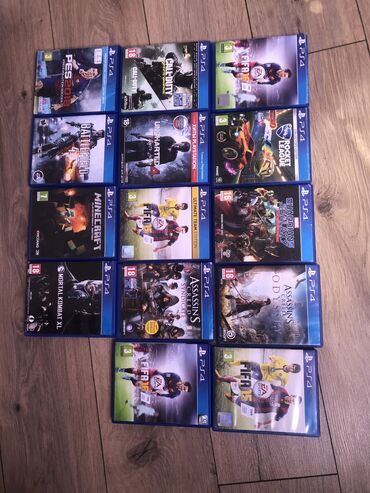 PS4 (Sony Playstation 4): Ps4 uçün diskleri