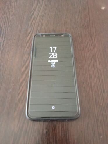 телефоны нокиа: Samsung Galaxy A6 Plus, Колдонулган, түсү - Кара, 2 SIM