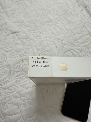 apple 15 pro max цена бишкек: IPhone 14 Pro Max, Колдонулган, 256 ГБ, Алтын, Заряддоочу түзүлүш, Коргоочу айнек, Каптама, 89 %