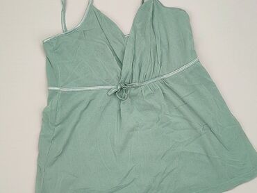 zielone bluzki na ramiączkach: Bluzka Damska, H&M, M, stan - Bardzo dobry