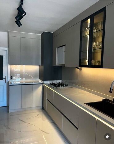 Sifarişlə mətbəx mebeli: Sifarişlə mətbəx dəsti, MDF — 3