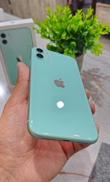 айфон х бу бишкек: IPhone 11, Колдонулган, 128 ГБ, Жашыл, Куту, 74 %