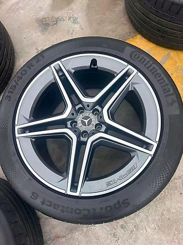 фрезир: Комплект колес AMG для Mercedes-Benz GLS W167 R21" Состав: - 4 диска — 3