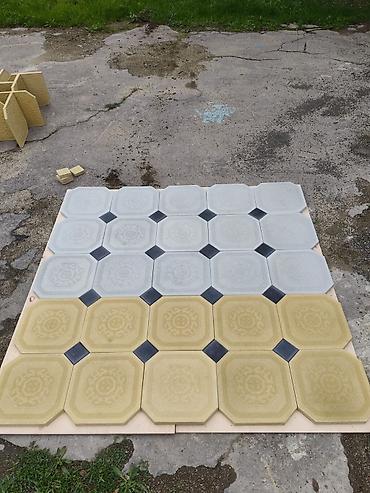 tulcinka yağı: Dezainli beton fəhlə daşı / landşaft döşəmə plitələri - Material — 4