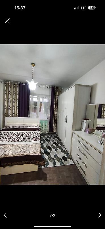 105: 3 комнаты, 63 м², Асанбай мкр 105 серия, 1 этаж — 4