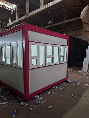 Будки, киоски: Modul konteyner-boks (nəzarət/post, kassir otağı, ofis və s.) - Ölçü at lalafo.az — 1 Будки, киоски: Modul konteyner-boks (nəzarət/post, kassir otağı, ofis və s.) - Ölçü — 1
