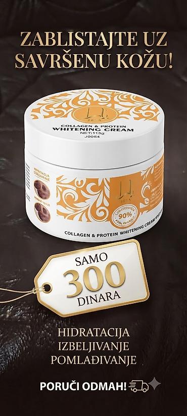 Krema za lice YARA – Collagen & Protein Whitening Cream, NET: 115