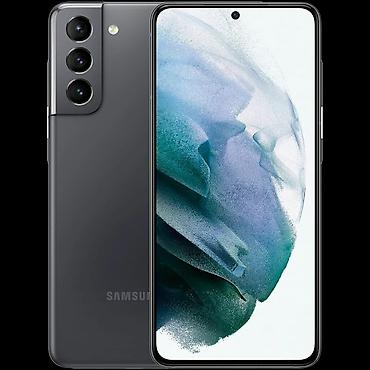 Mobil telefonlar: Samsung Galaxy S21, 128 GB, rəng - Boz, Simsiz şarj — 2