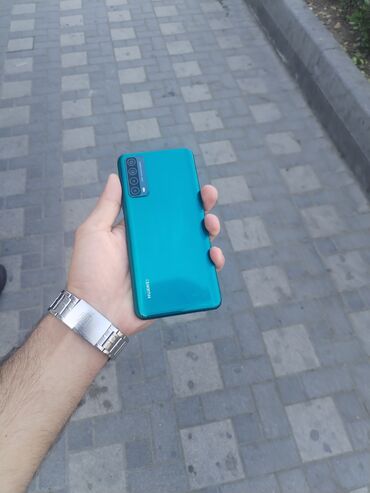 kreditl telefon: Huawei P smart 2020, 128 ГБ, цвет - Зеленый, Кнопочный, Отпечаток пальца, Face ID