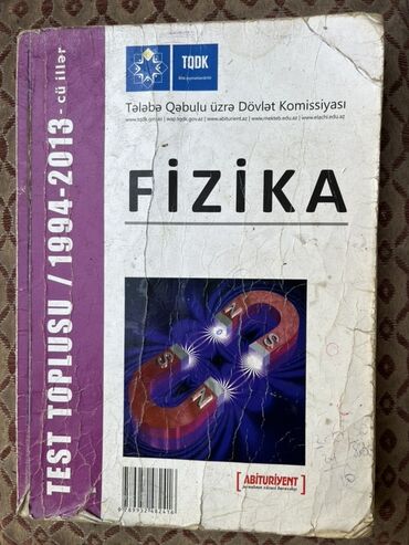 Musiqi alətləri: Məhsul: TQDK “Fizika” Test Toplusu (1994–2013-cü illər)