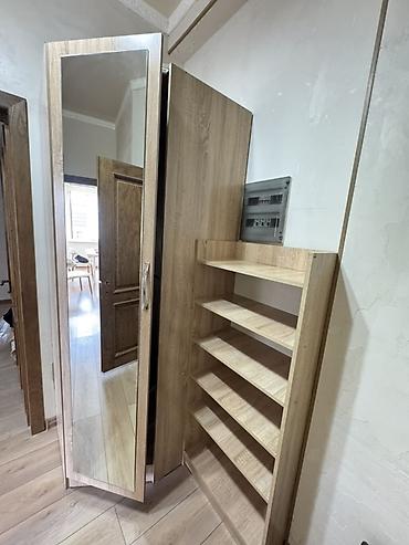 cupboard: Шкаф-прихожая, Б/у, С зеркалом, ЛДСП — 5
