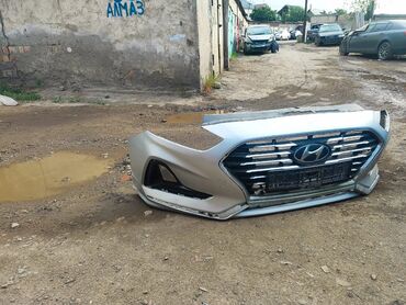 Бамперы и комплектующие: Бампер Передний Hyundai, Б/у, Оригинал
