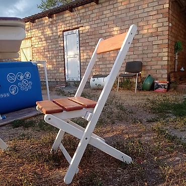foldable table: Раскладной столик для дачи и не только из дерева, полностью выполнен — 7