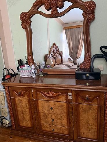 yatağ dəsti: Klassik üslubda tam yataq otağı dəsti Təcili satılır real alıcıya — 2