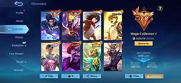 array informatika pdf 2025: Mobile Legends hesabı təqdim olunur. Şəkillərdə görünən məlumata — 1