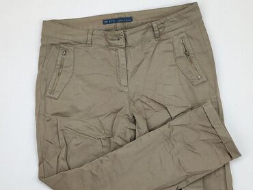 zara bluzki damskie wyprzedaż: Material trousers, Zara, L (EU 40), condition - Very good