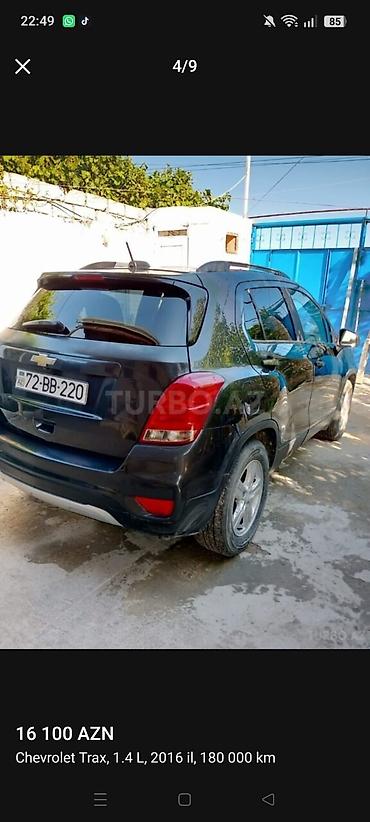 Chevrolet: Chevrolet Tracker: 1.4 l | 2016 il 190000 km Krossover — 4