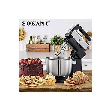 mikşer: №: 10092 Məhsulun adı: Planetar mikser Sokany SPRK-CX 6652, 500 Vt, 5 — 1
