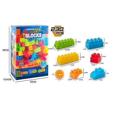 pony patike: KOCKE 230PCS – šarene edukativne kocke za decu 3+ Šifra proizvoda — 1
