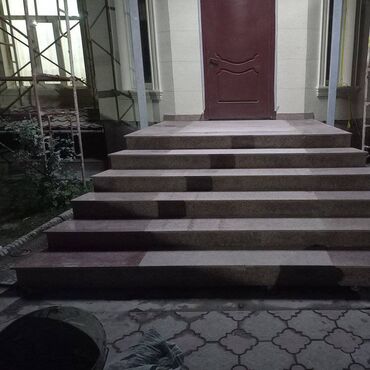 Мраморные и гранитные работы: Сары таш гранит балясина установка кылабыз — 29