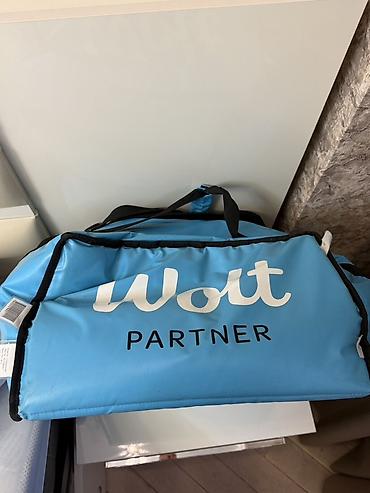 Wolt Partner termo çanta Çatdırılma və kuryer fəaliyyəti üçün nəzərdə