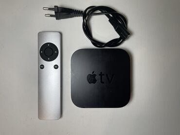 ТВ жана видео аксессуарлары: Apple TV 3 Модель: 1469 С портом Ethernet. Работает хорошо Адрес